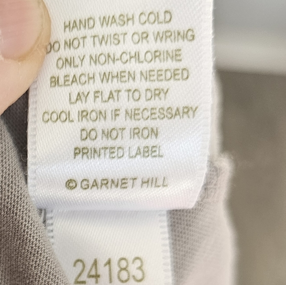 Garnet Hill Fit & Flare 100% Cotton Sleeveless Jersey Knit Stretch Lightweight S - Picture 2 of 7